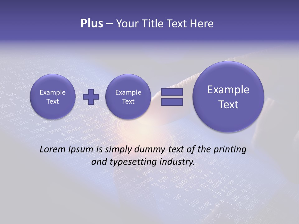 Screen Pad Mobile PowerPoint Template