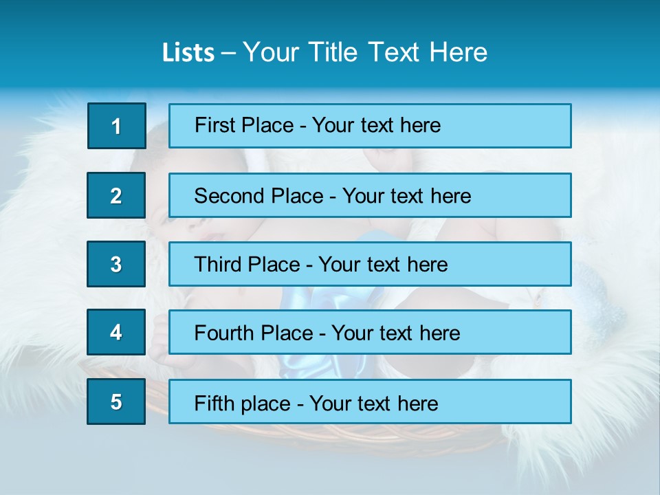 Boy Life Pretty PowerPoint Template