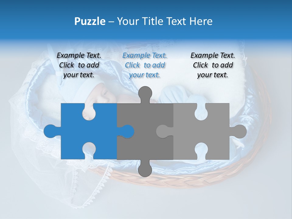 Towel Person Kid PowerPoint Template