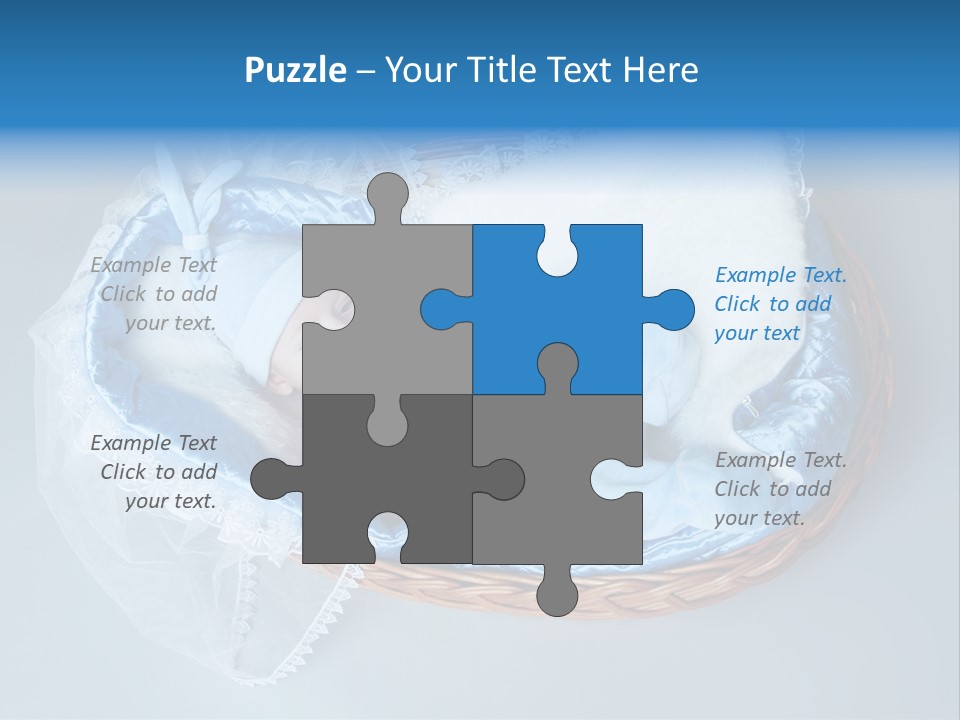 Towel Person Kid PowerPoint Template