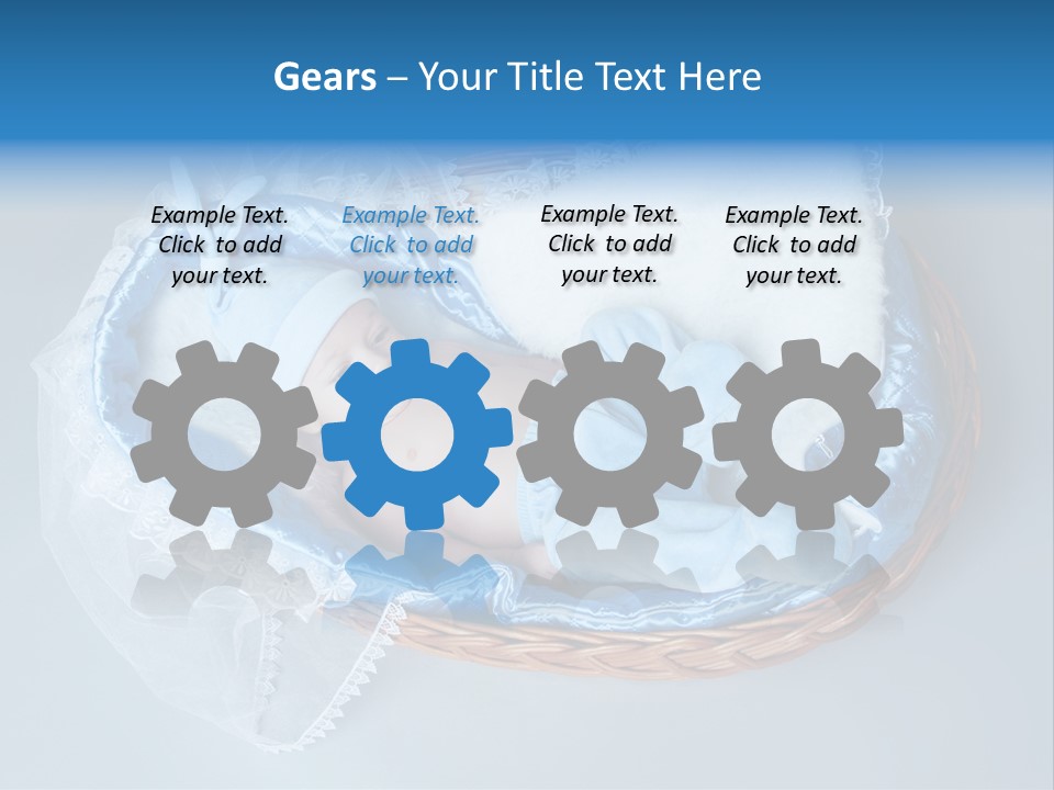 Towel Person Kid PowerPoint Template