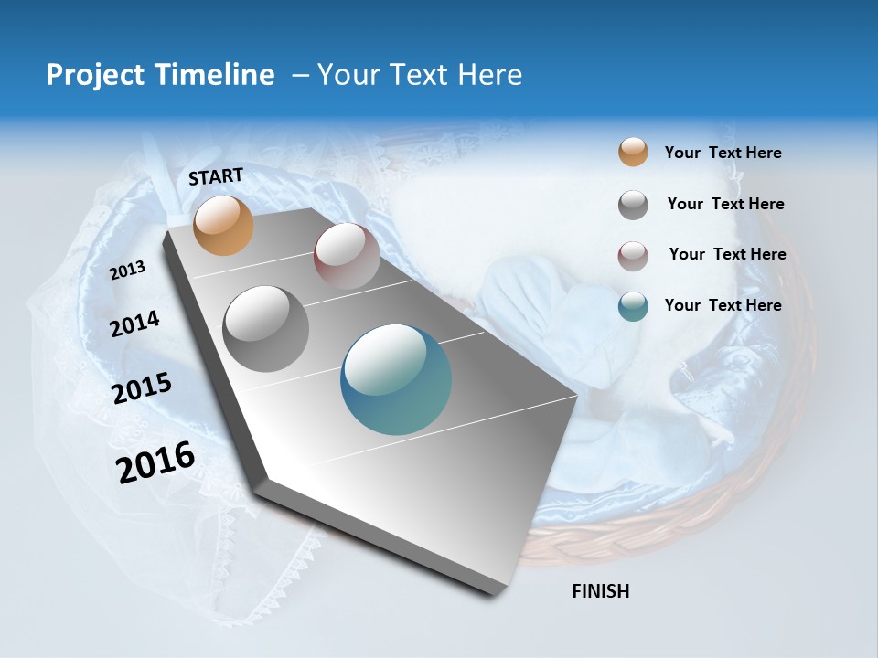 Towel Person Kid PowerPoint Template