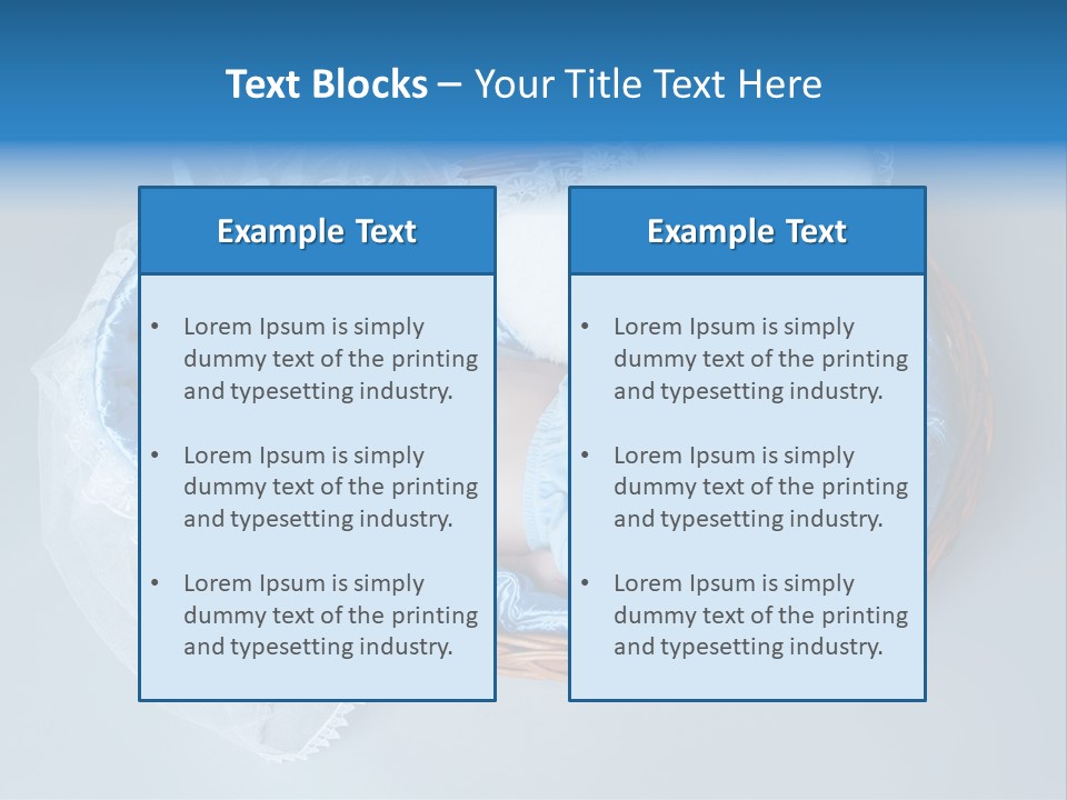 Towel Person Kid PowerPoint Template