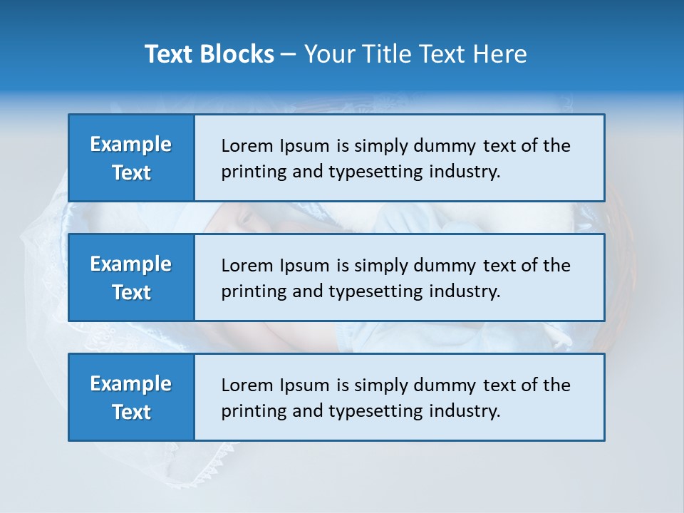 Towel Person Kid PowerPoint Template