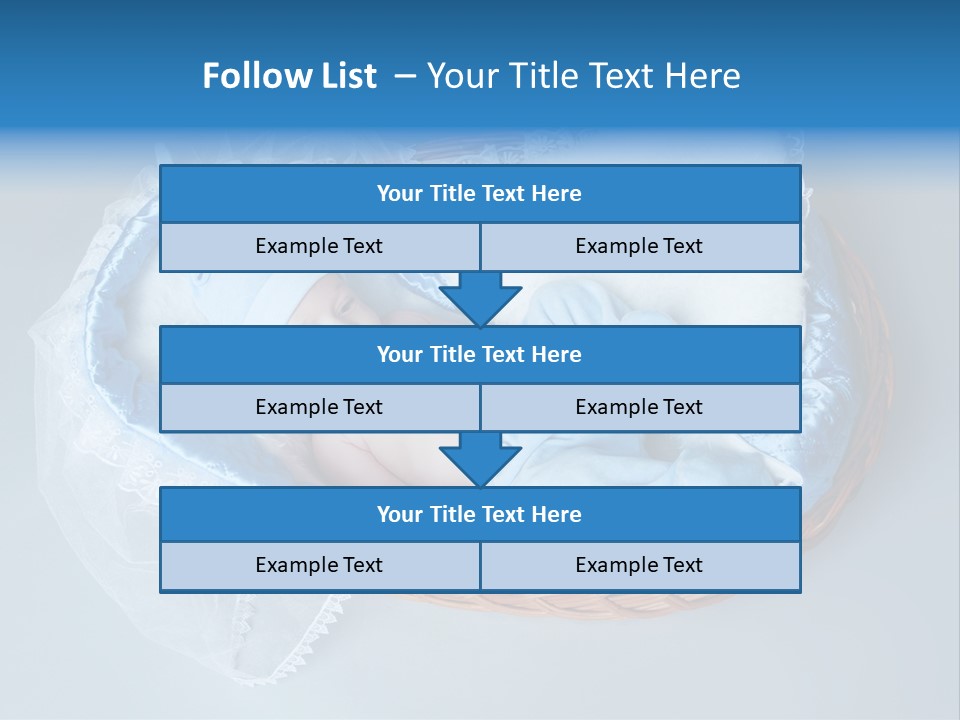 Towel Person Kid PowerPoint Template