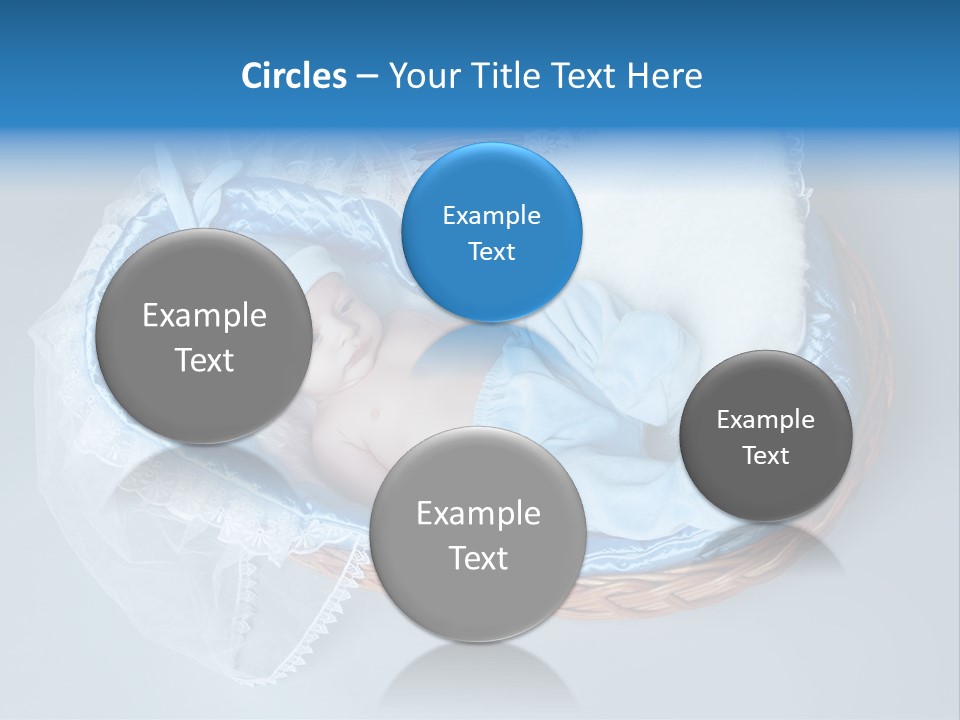 Towel Person Kid PowerPoint Template