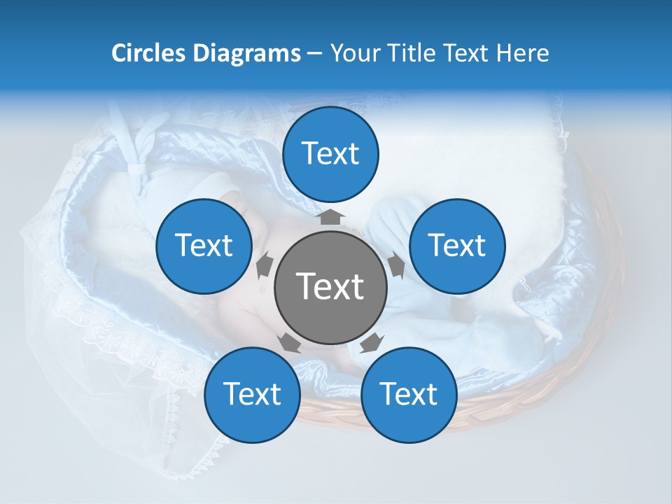 Towel Person Kid PowerPoint Template