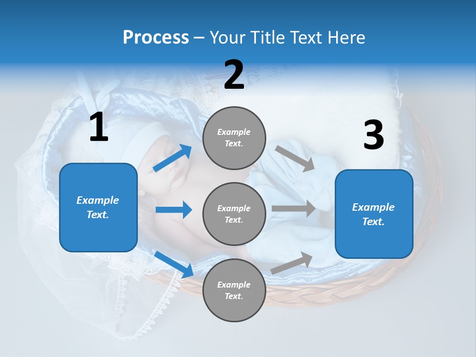 Towel Person Kid PowerPoint Template