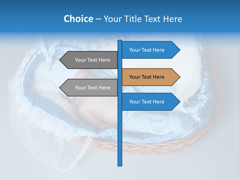 Towel Person Kid PowerPoint Template