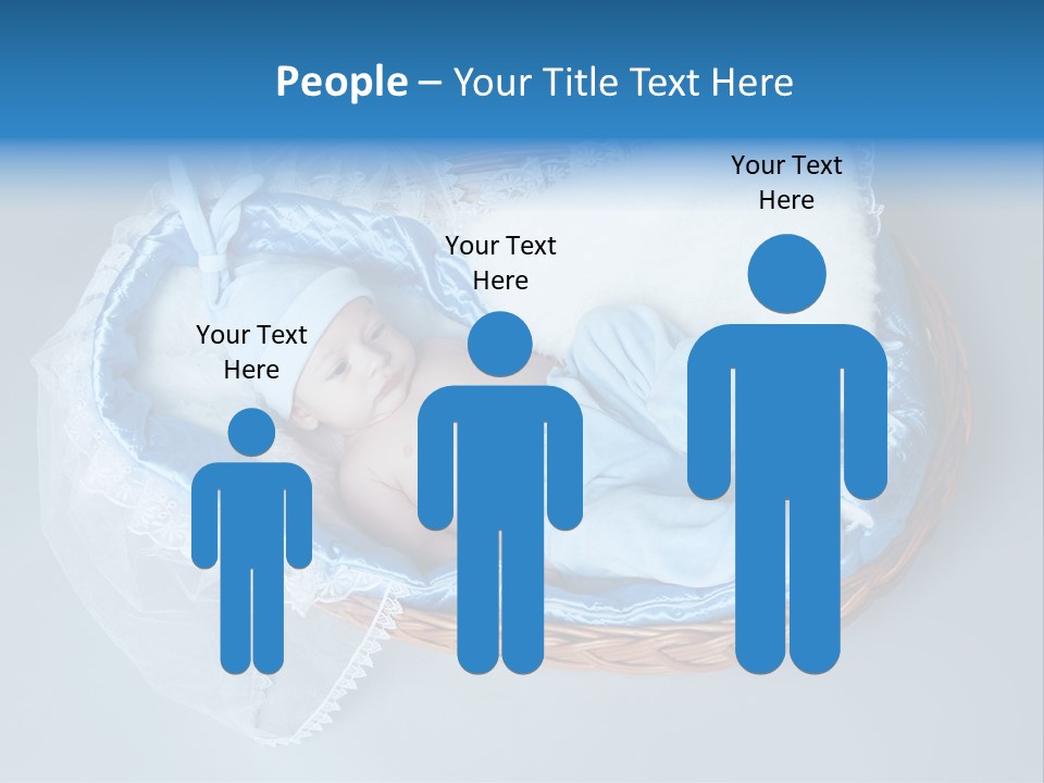 Towel Person Kid PowerPoint Template