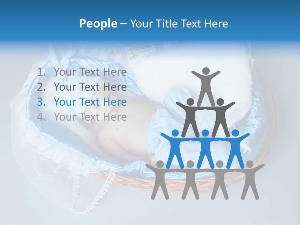 Towel Person Kid PowerPoint Template