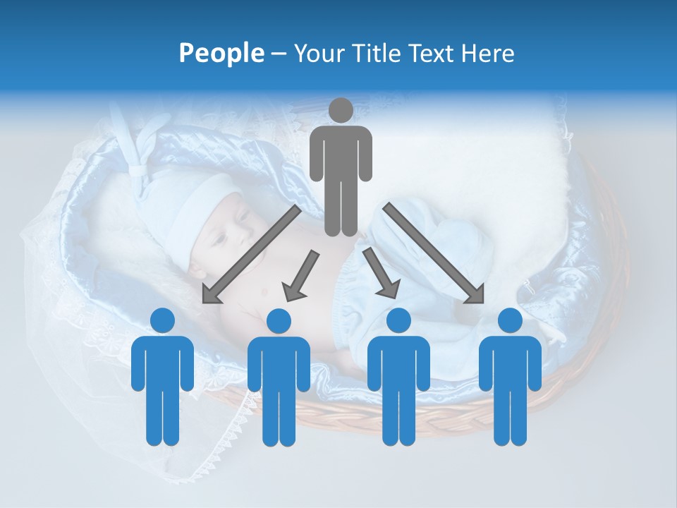 Towel Person Kid PowerPoint Template