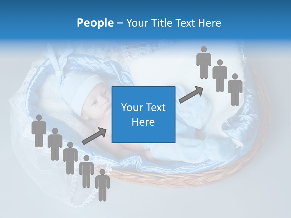 Towel Person Kid PowerPoint Template