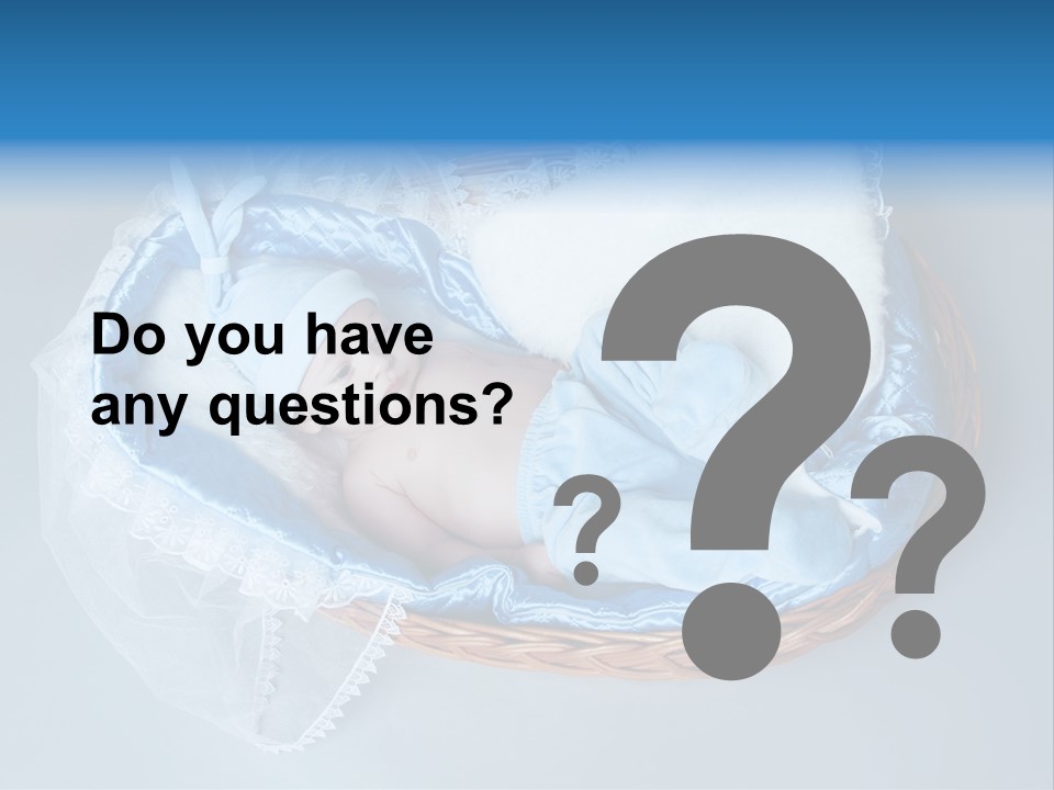 Towel Person Kid PowerPoint Template