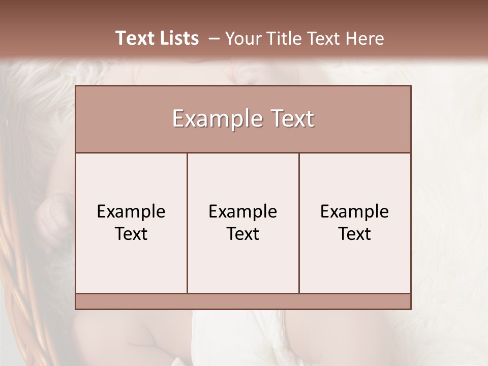 Child Fluffy Blue PowerPoint Template
