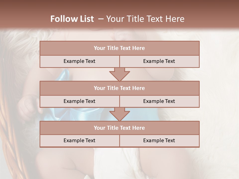 Child Fluffy Blue PowerPoint Template