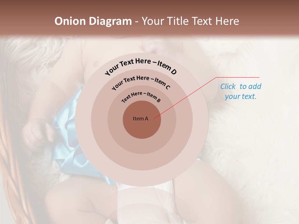 Child Fluffy Blue PowerPoint Template