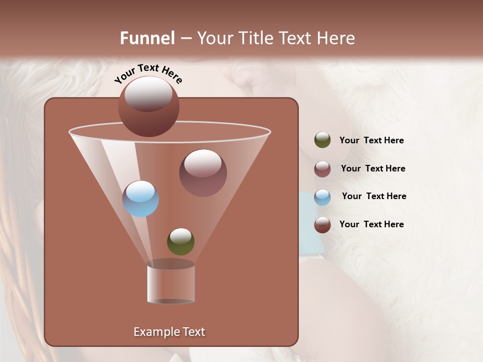 Child Fluffy Blue PowerPoint Template