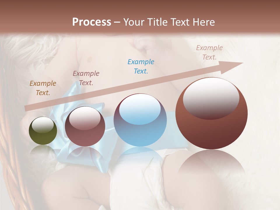 Child Fluffy Blue PowerPoint Template