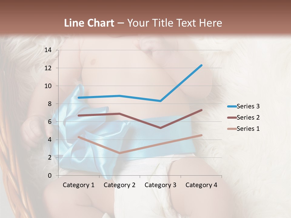 Child Fluffy Blue PowerPoint Template