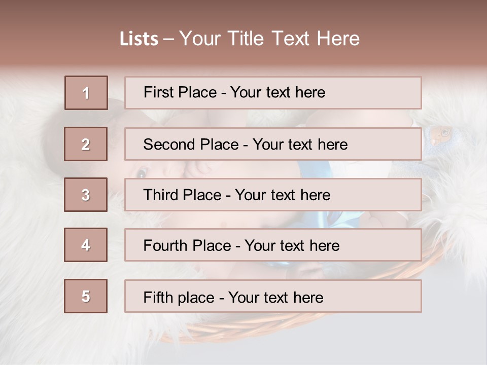 Lovely Love Bow PowerPoint Template