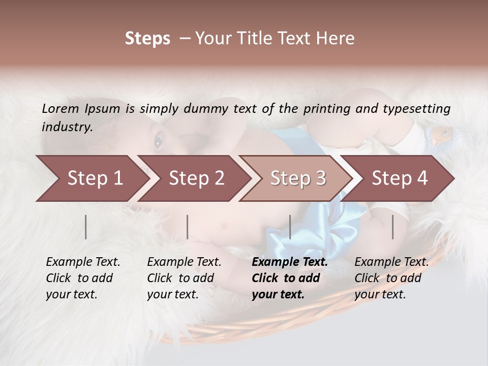 Lovely Love Bow PowerPoint Template