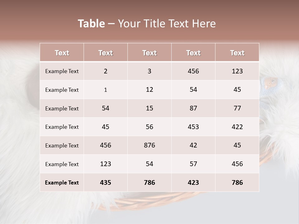 Lovely Love Bow PowerPoint Template