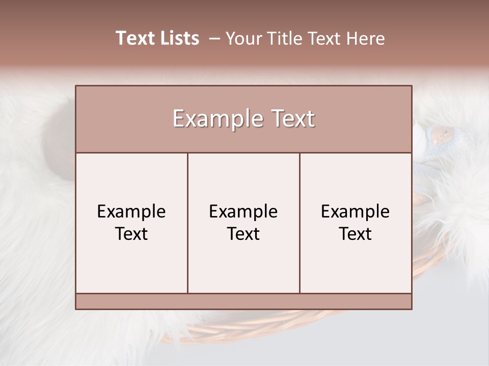 Lovely Love Bow PowerPoint Template