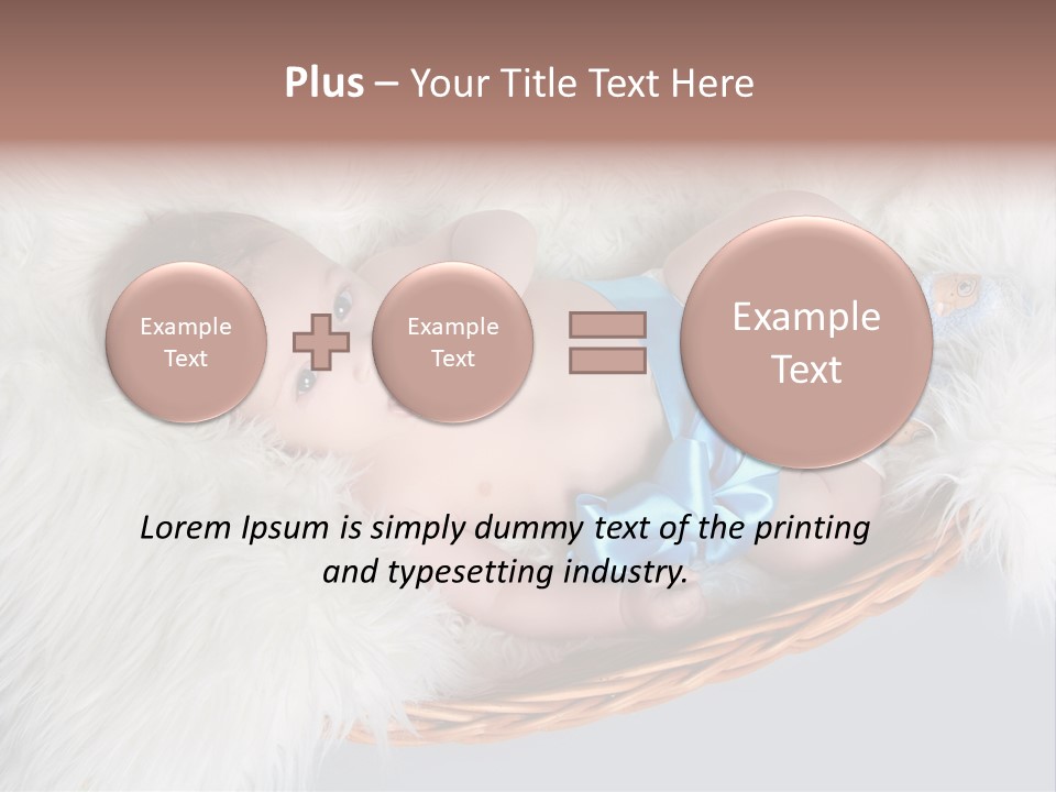 Lovely Love Bow PowerPoint Template