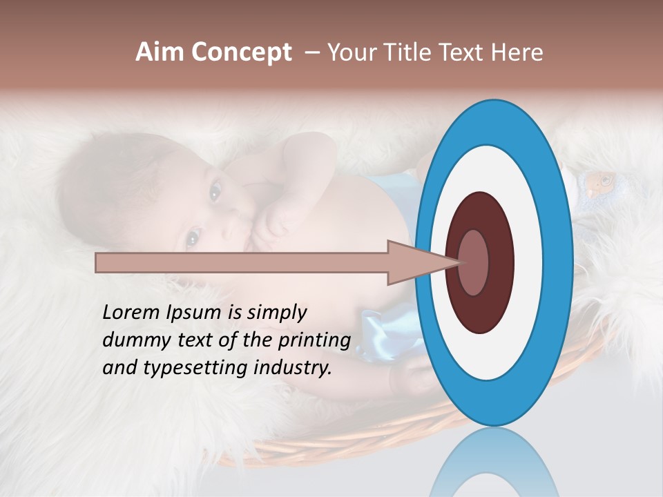 Lovely Love Bow PowerPoint Template