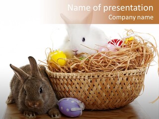 Seasonal Tradition April PowerPoint Template