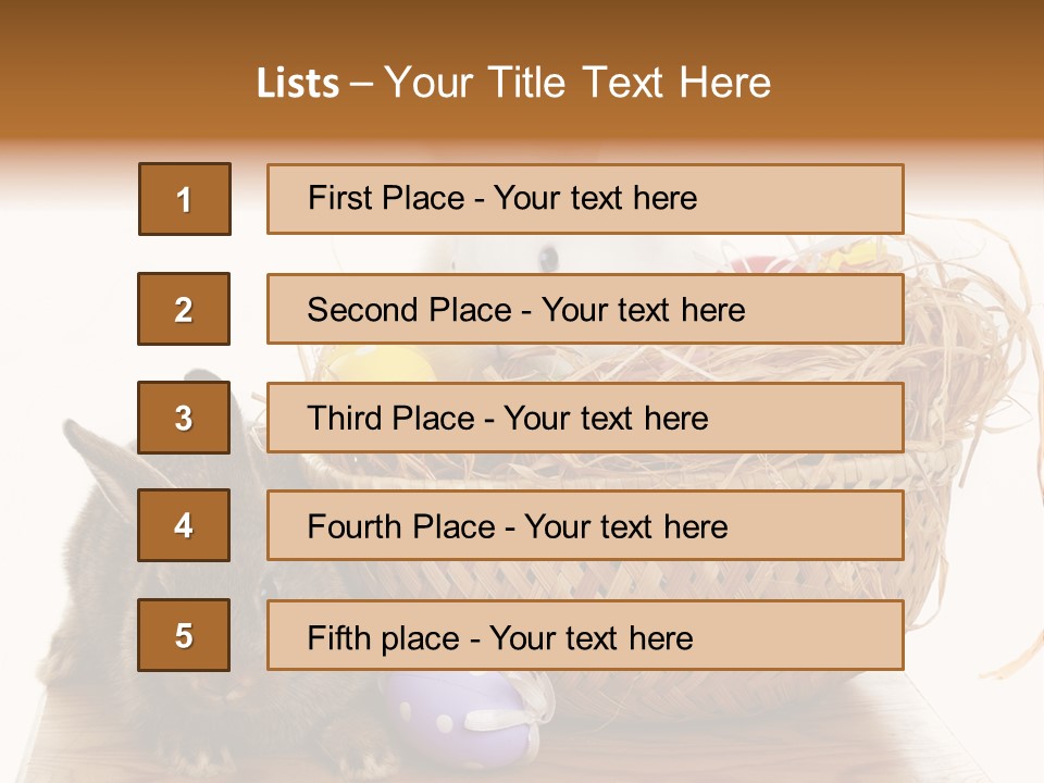Seasonal Tradition April PowerPoint Template