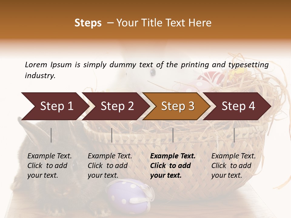 Seasonal Tradition April PowerPoint Template