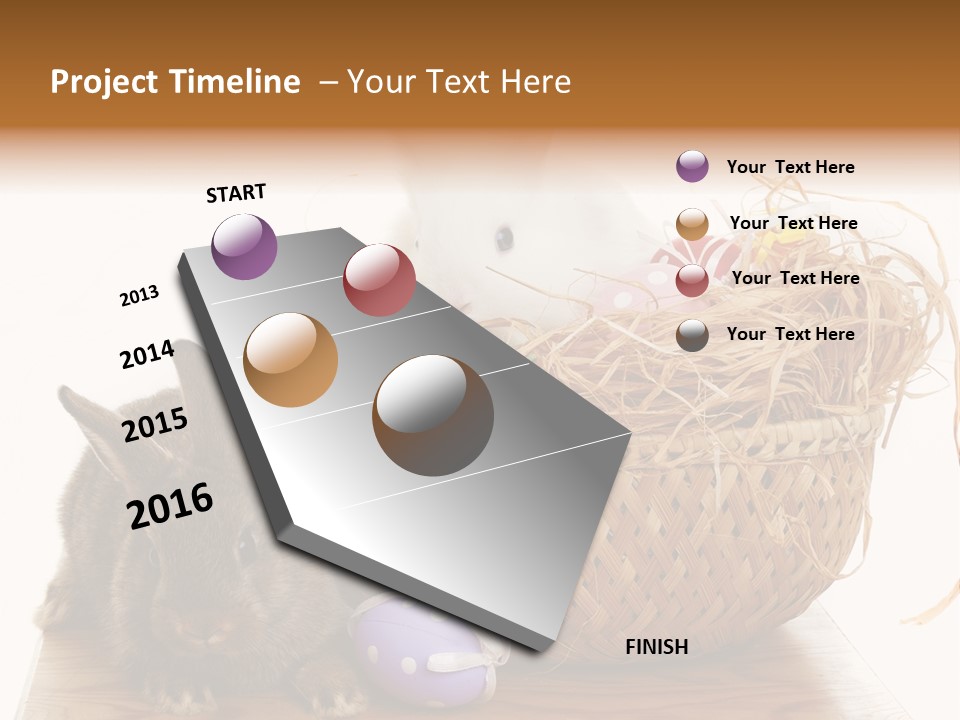 Seasonal Tradition April PowerPoint Template