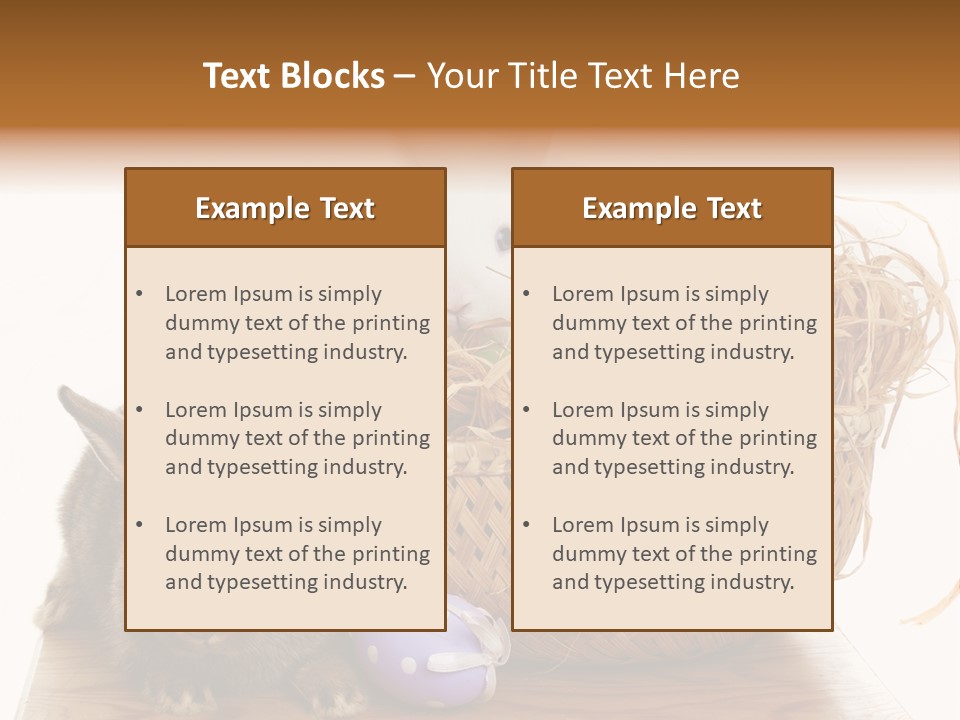 Seasonal Tradition April PowerPoint Template