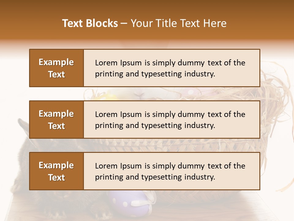 Seasonal Tradition April PowerPoint Template