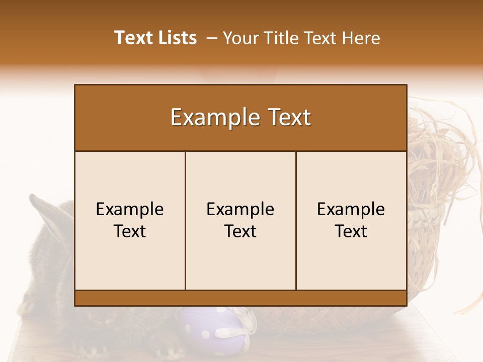 Seasonal Tradition April PowerPoint Template