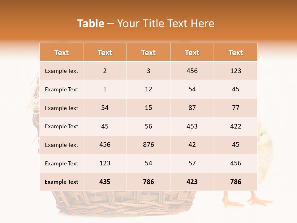 Spring Egg Young PowerPoint Template