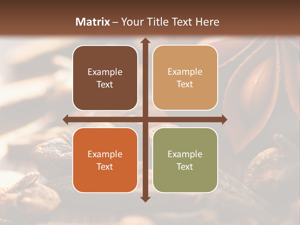 Sternanis Radikalf Nelken PowerPoint Template