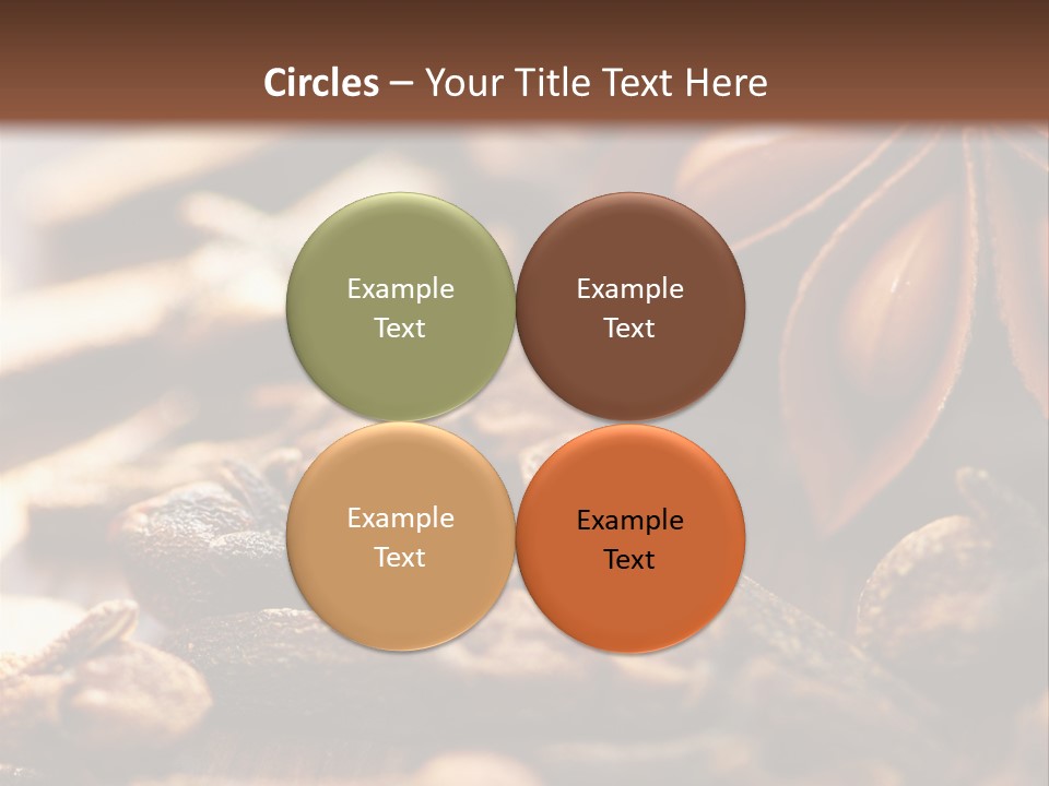 Sternanis Radikalf Nelken PowerPoint Template