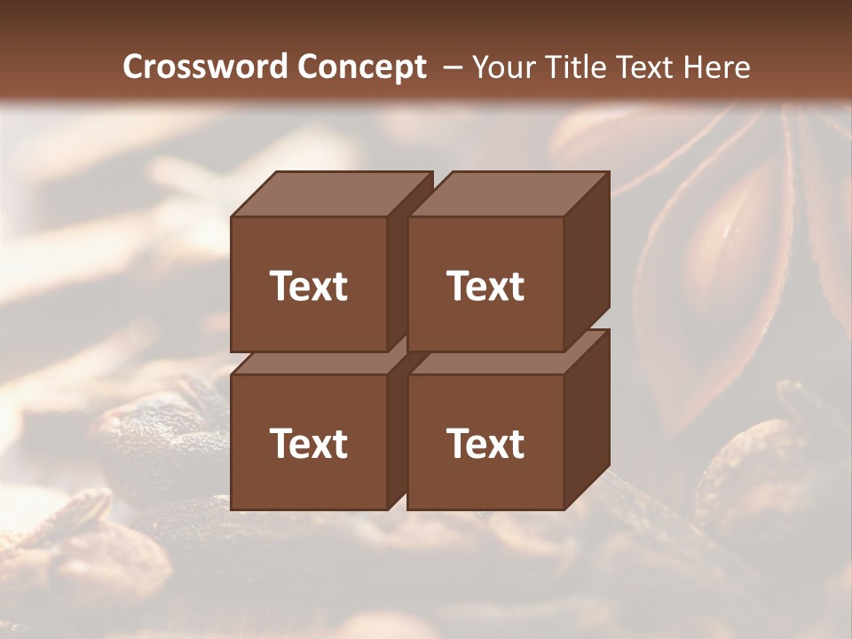 Sternanis Radikalf Nelken PowerPoint Template
