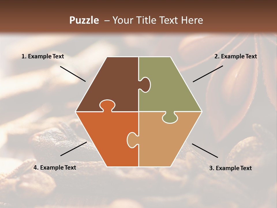 Sternanis Radikalf Nelken PowerPoint Template