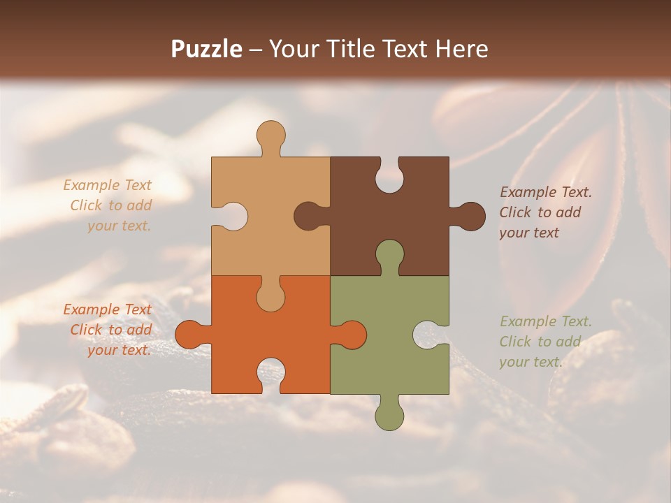 Sternanis Radikalf Nelken PowerPoint Template