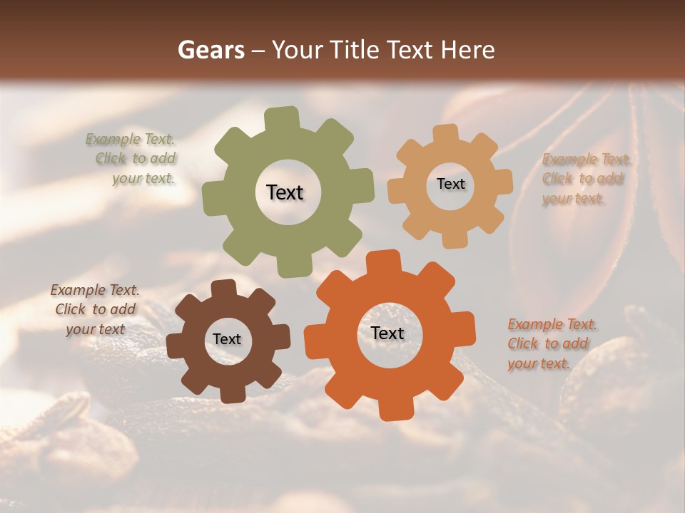 Sternanis Radikalf Nelken PowerPoint Template