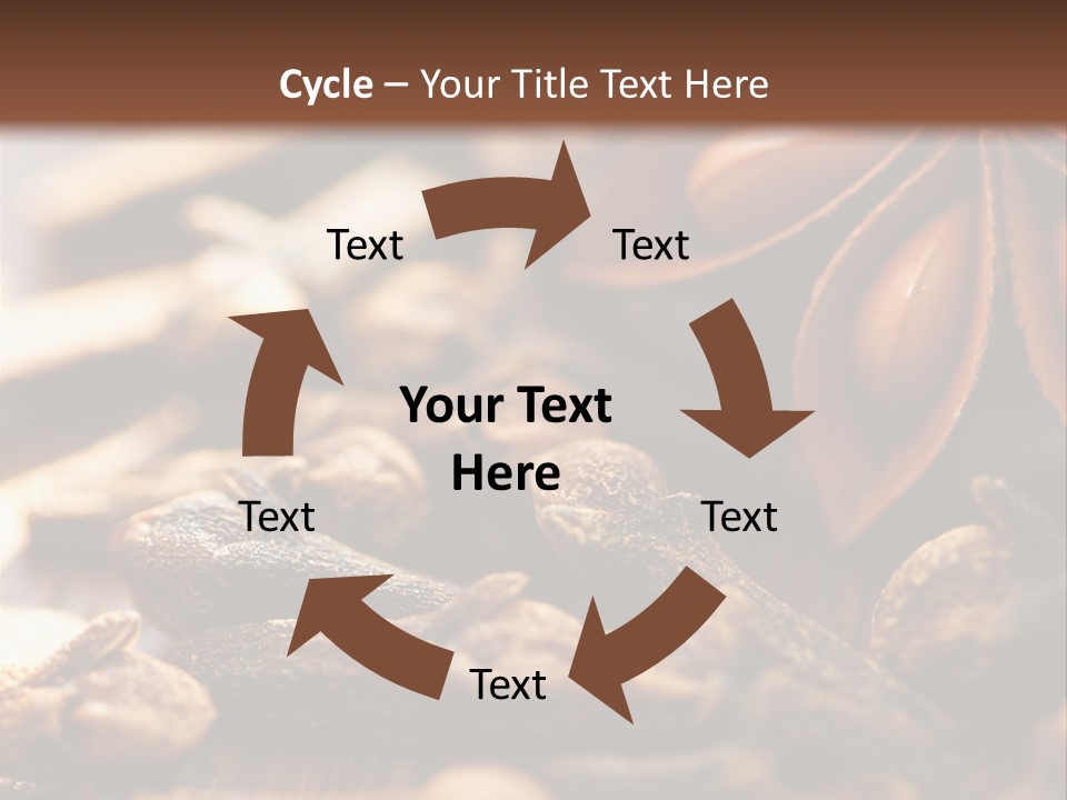 Sternanis Radikalf Nelken PowerPoint Template