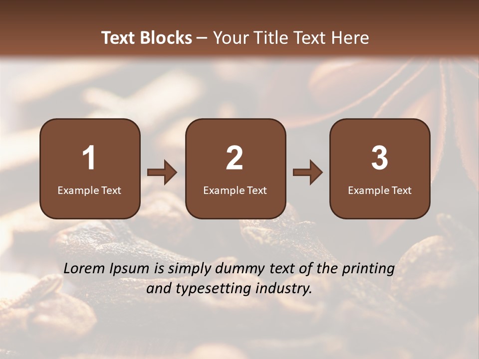 Sternanis Radikalf Nelken PowerPoint Template