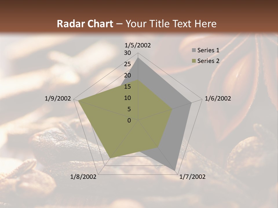 Sternanis Radikalf Nelken PowerPoint Template