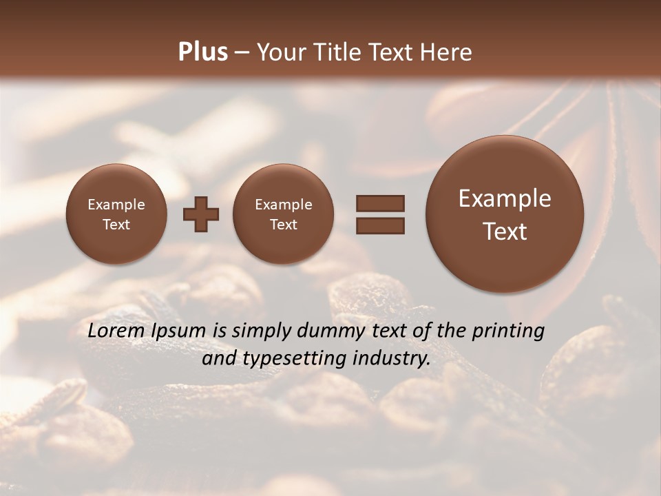 Sternanis Radikalf Nelken PowerPoint Template