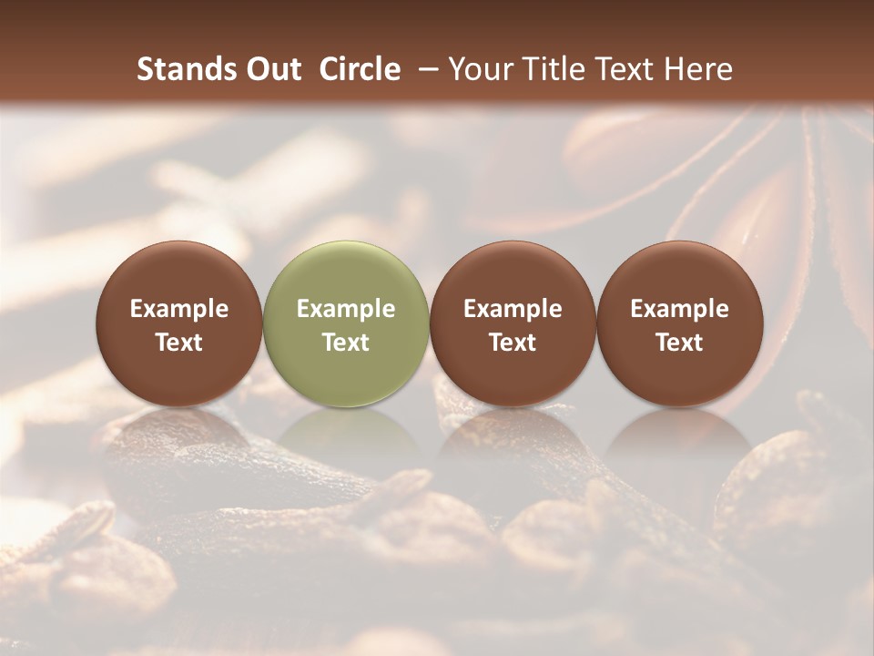 Sternanis Radikalf Nelken PowerPoint Template