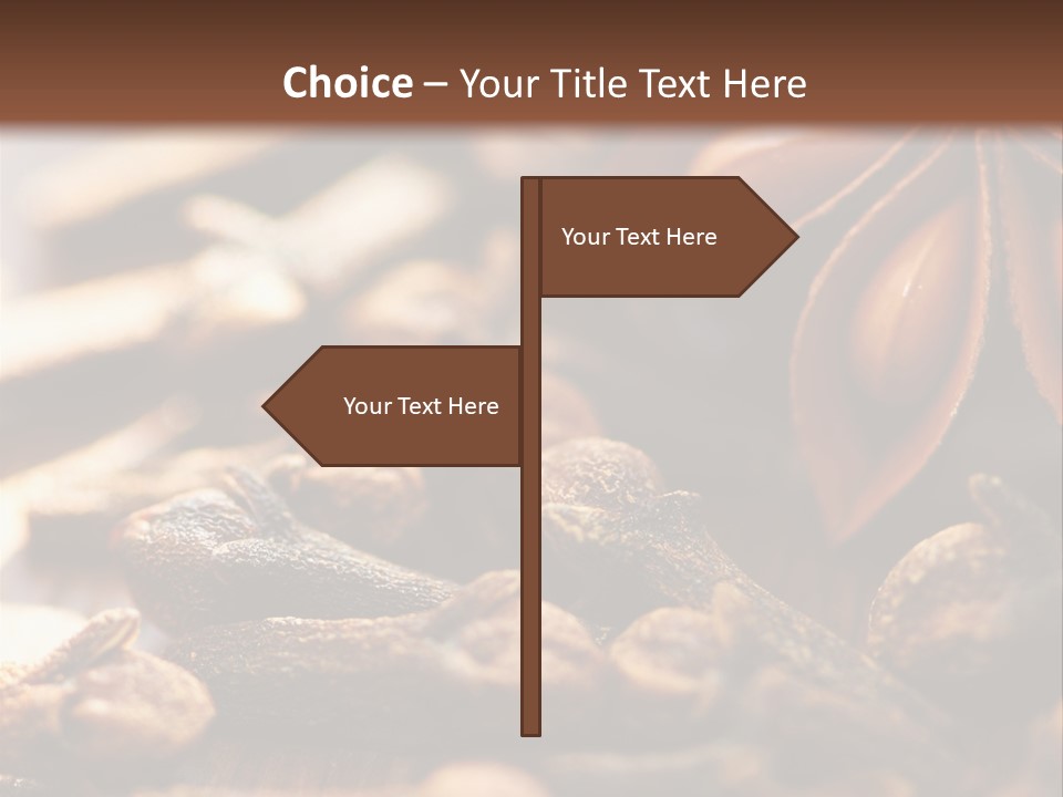 Sternanis Radikalf Nelken PowerPoint Template
